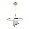 Light Prestige Lampa wisząca Marissa Ring złota LED CCT LP-2515/1P GD