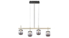 Lampa wisząca Rabalux Delice 5028 czarny