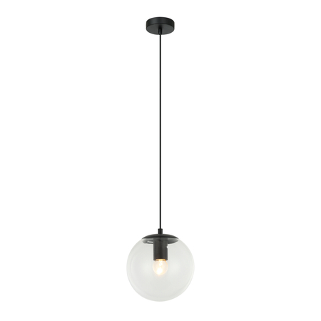 Lampa wisząca Italux Sarpo PND-58867-1S-BK Czarny