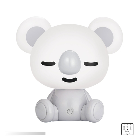 Lampa biurkowa Zuma Line KDR-611-GR LAMPA STOŁOWA KOALA SZARA/GREY