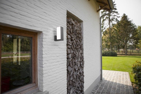 Kinkiet zewnętrzny Lutec CUBA 5193810118 czarny