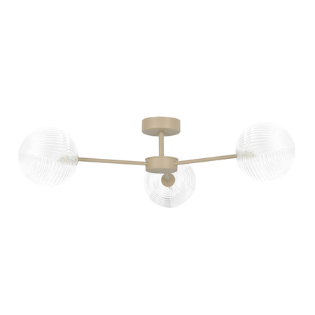 Lampa sufitowa Kaja CASOLI K-5710 transparent, beż