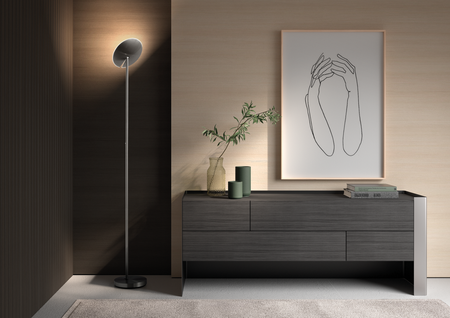 Lampa podłogowa DAPHNE S czarny LED 33W CCT 2700-4000K