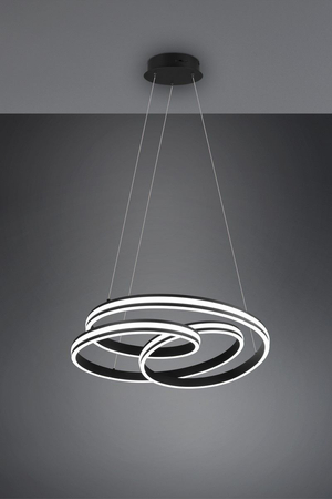 Lampa wisząca Trio 326210132 czarny