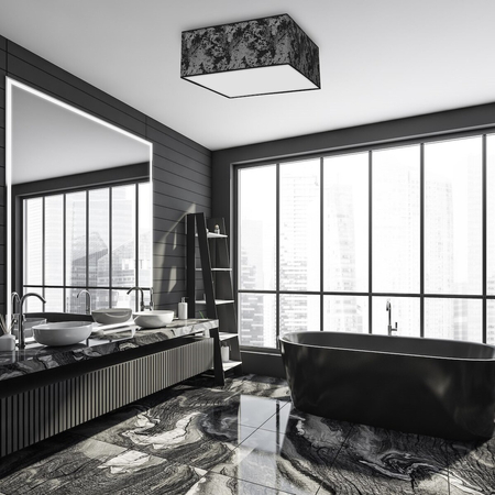 Milagro Lampa Sufitowa SATINO SILVER 3xE27 50cm MLP7326 CZARNY