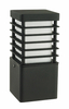 HALMSTAD 210 BLACK E27 LED 9W 26CM