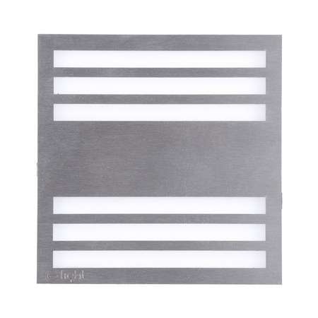 Eko-Light Oprawa schodowa PEPERS Barwa Neutralna 4000K EKS0438 BIAŁY / SREBRNY