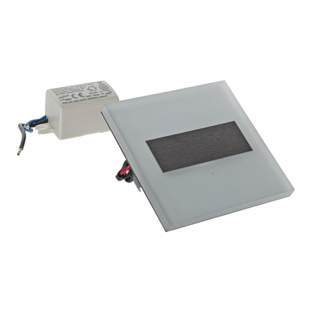 Eko-Light Oprawa schodowa LUMI Barwa Neutralna 4000K EKS6158 BIAŁY / SREBRNY