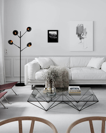 Lampa podłogowa By Rydens Turno 4100960-4002 matowy czarny