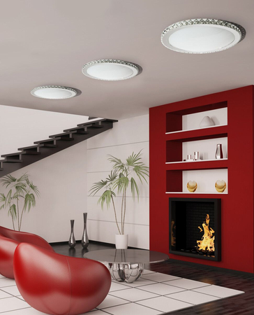 Plafon GALLANT 38 ROUND Azzardo AZ1592 biały