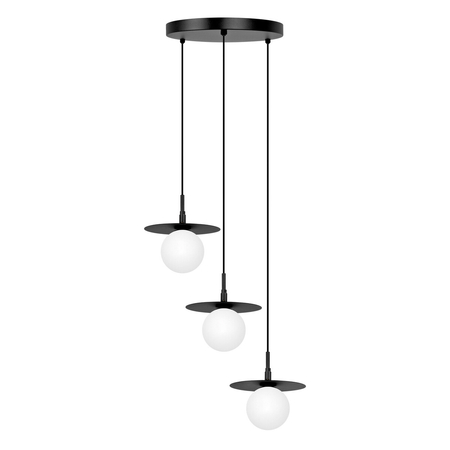 Lampa wisząca Kaja SANTE K-5375 czarny, biały