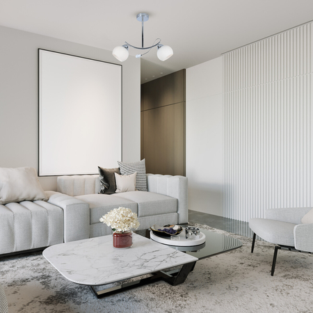 Milagro Lampa sufitowa Connor 2xE27 Biały MLP0876 CHROM + BIAŁY