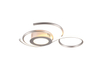 Lampa sufitowa Trio 623410207 srebrny