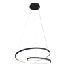 Lampa wisząca Italux Reina PND-21692-M-BK Piaskowany czarny