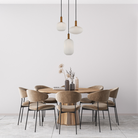 Lampa wisząca Italux Della PND-31982-3-GD Złoty