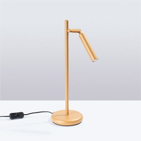 Sollux Lighting Lampa biurkowa PASTELO złota SL.1470