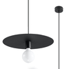Sollux Lighting Lampa wisząca FLAVIO czarna SL.0853