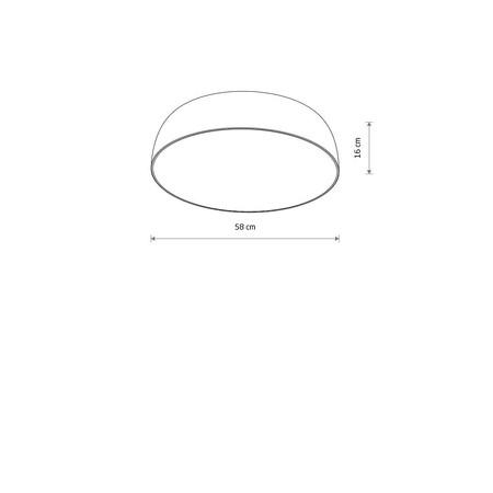 Lampa sufitowa SATELLITE M Nowodvorski 8016 czarny