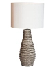 Lampa stołowa By Rydens Batha H74 cm E27 brązowy/beżowy