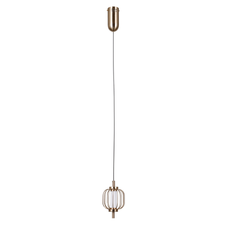 Lampa wisząca Italux Pedro PND-34405-1-HBR Złoty