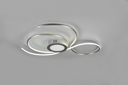 Lampa sufitowa Trio 623419207 srebrny