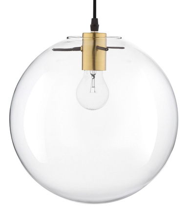 Lampa wisząca Luces Exclusivas UPATA LE41814 czarny/złoty