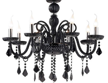 Żyrandol Ideal Lux 032511 Giudecca SP8 Nero