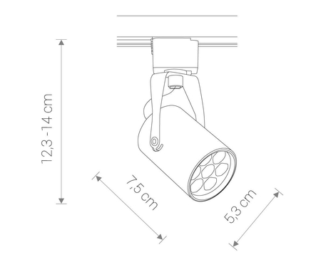 Reflektor Nowodvorski 8318 Profile store PRO LED 7W 3000K