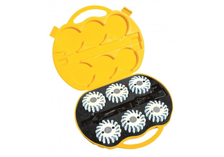 Mactronic Professional Line PSD0015 Dysk sygnalizacyjny, zestaw 6 sztuk, barwa biała