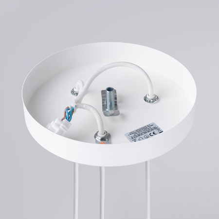 Sollux Lighting Lampa wisząca PRYSM 3P biała SL.1398