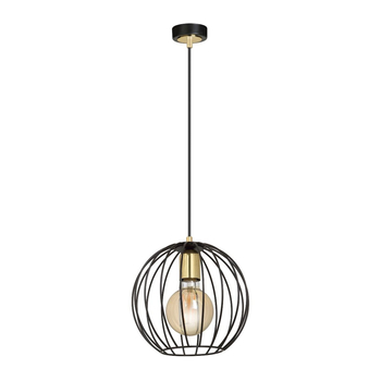 Lampa wisząca ALBIO 1 BLACK Emibig 144/1 czarny