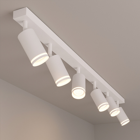 Milagro Oprawa Pipe Ring Spot Biały 6xGU10 ML2076 BIAŁY