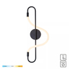 Kinkiet Zuma Line 20006WB-BK BALBO KINKIET CZARNY/BLACK