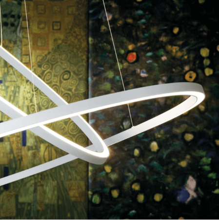 Lampa wisząca Nemo ELPLWW56 Ellisse Double