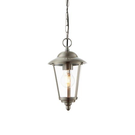Endon Lighting Lampa zewnętrzna wisząca YG-865-SS stalowy