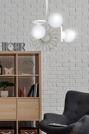 Lampa sufitowa KALF 3 WHITE Emibig 1031/3 biały