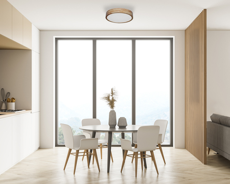 Plafon Italux Norton PLF-73827-3KS4KS65K-WO Biały, drewniany