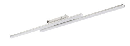 Lampa sufitowa KUSI chrom matowy LED 2x20W 105cm 4000K