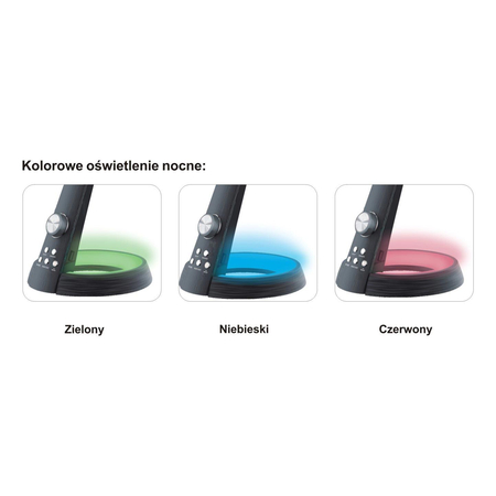 Lampa biurkowa BERKANE Kaja K-BL1063 CZARNY 