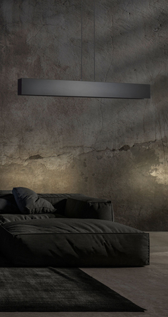 Lampa wisząca GENTOR 4 BLACK Emibig 672/4 czarny