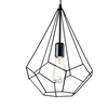 Lampa wisząca Ideal Lux 148175 Ampolla-3 SP1 Nero