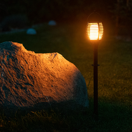 Eko-Light Lampka Solarna Imitująca Płomień EKO0436