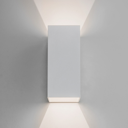 Kinkiet zewnętrzny Astro Oslo 160 LED 1298006 Biały z Teksturą