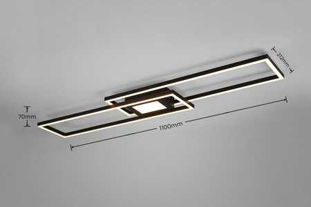 Lampa sufitowa Trio 670710532 czarny