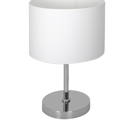 Milagro Lampka stołowa Casino Biały / Chrom 1xE27 ML6375 Biel / Chrom
