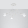 Sollux Lighting Żyrandol LOOP 3 biały SL.1431