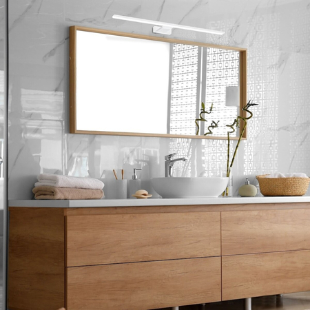 Milagro Kinkiet Shine 80cm 15W LED Biały ML6337 BIAŁY