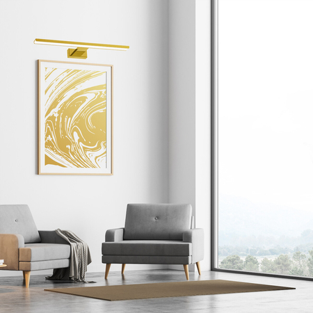 Milagro Kinkiet PINTO GOLD 12W LED 50cm ML8238 ZŁOTY