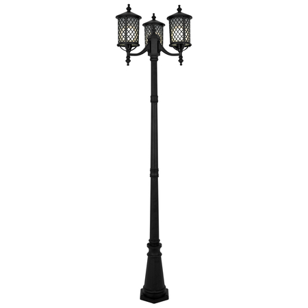 Lampa zewnętrzna Kaja CHICAGO K-8218 czarny