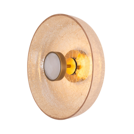 MAXLIGHT W0353 KINKIET SIGNATURE 35CM KLOSZ AMBER